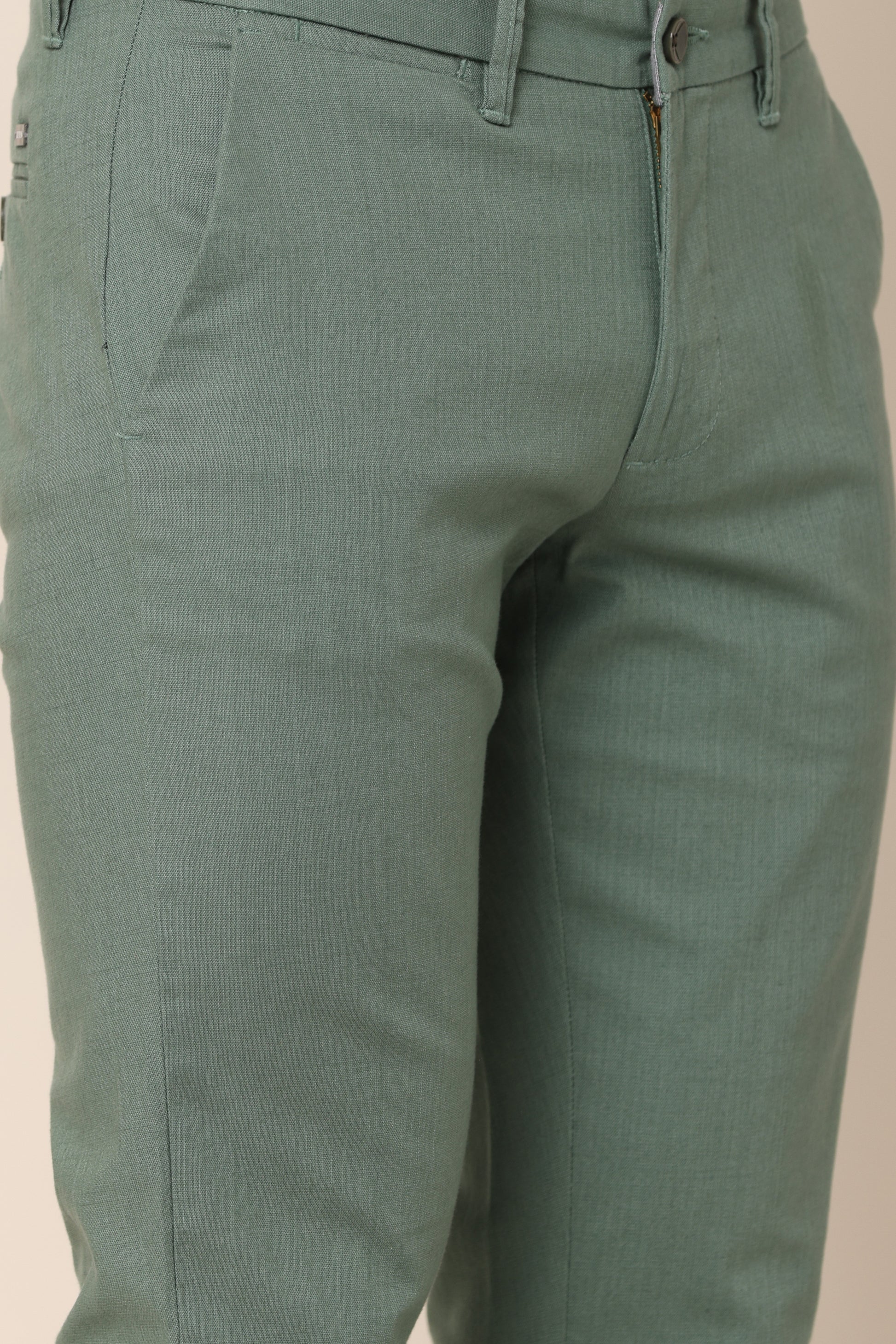 AirFlex Green Cotton Pants - IVYN