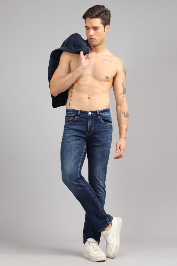 Straight Fit Jeans - Classic Blue (image 1)