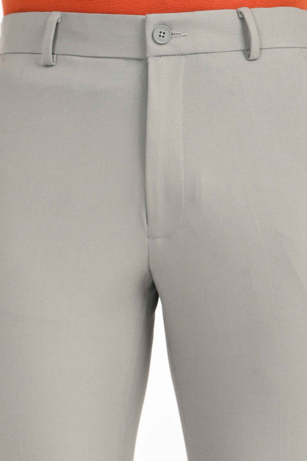 Ankle-Fit Stretch Trouser - Elegant Ash Grey (image 2)