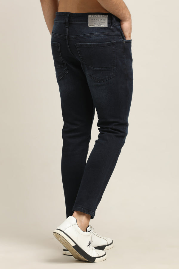 Ankle Fit Jeans - Deep Indigo (image 3)