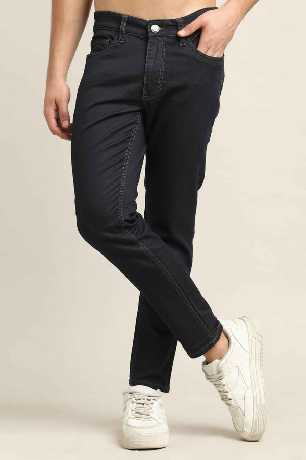 Ankle Fit Jeans - Dark Navy Blue alternate view