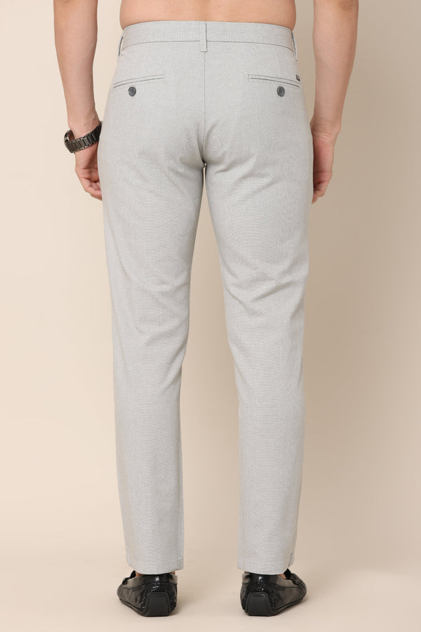 Ivyn Classic Grey Cotton Trousers (image 6)