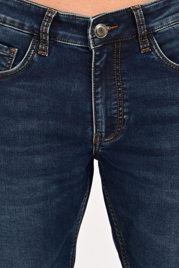 Arden Ankle-Fit Jeans — Deep Indigo Wash (image 4)