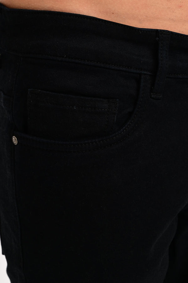 Arden Ankle-Fit Jeans — Jet Black (image 5)