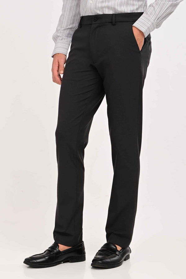 Regent Tailored Trousers — Charcoal (image 1)
