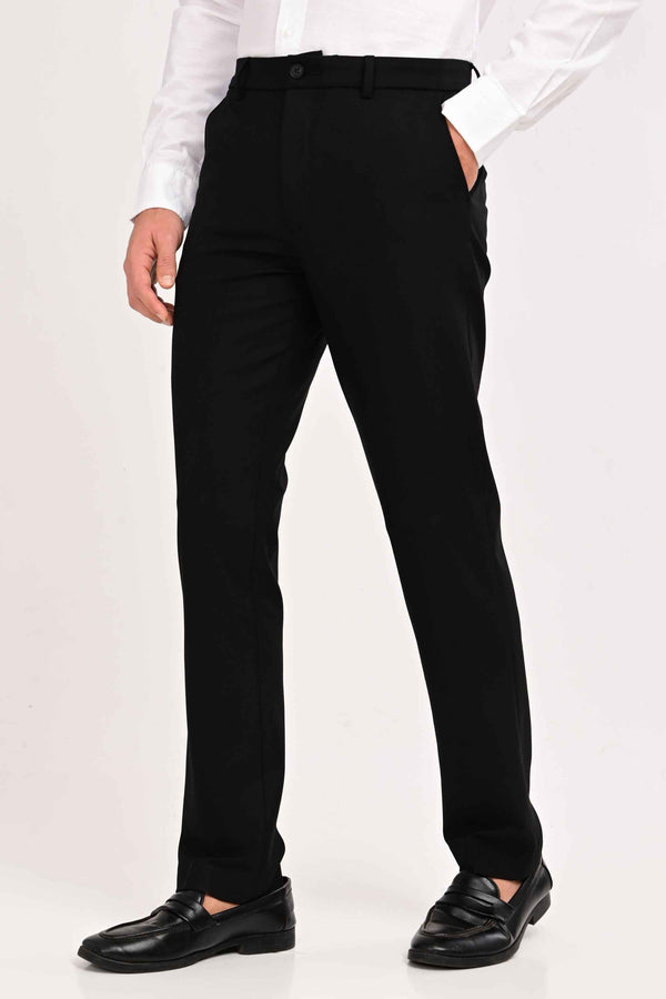 Regent Tailored Trousers — Jet Black (image 2)