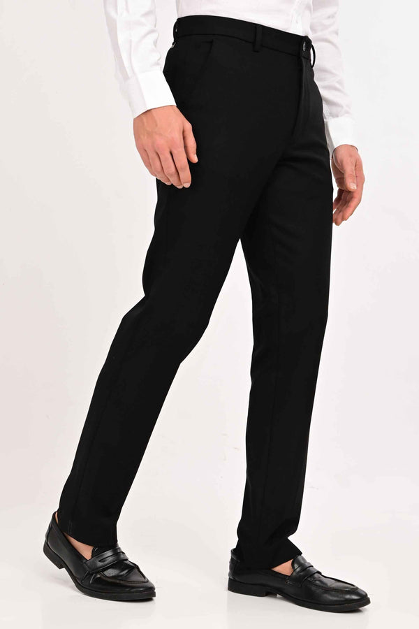 Regent Tailored Trousers — Jet Black (image 3)