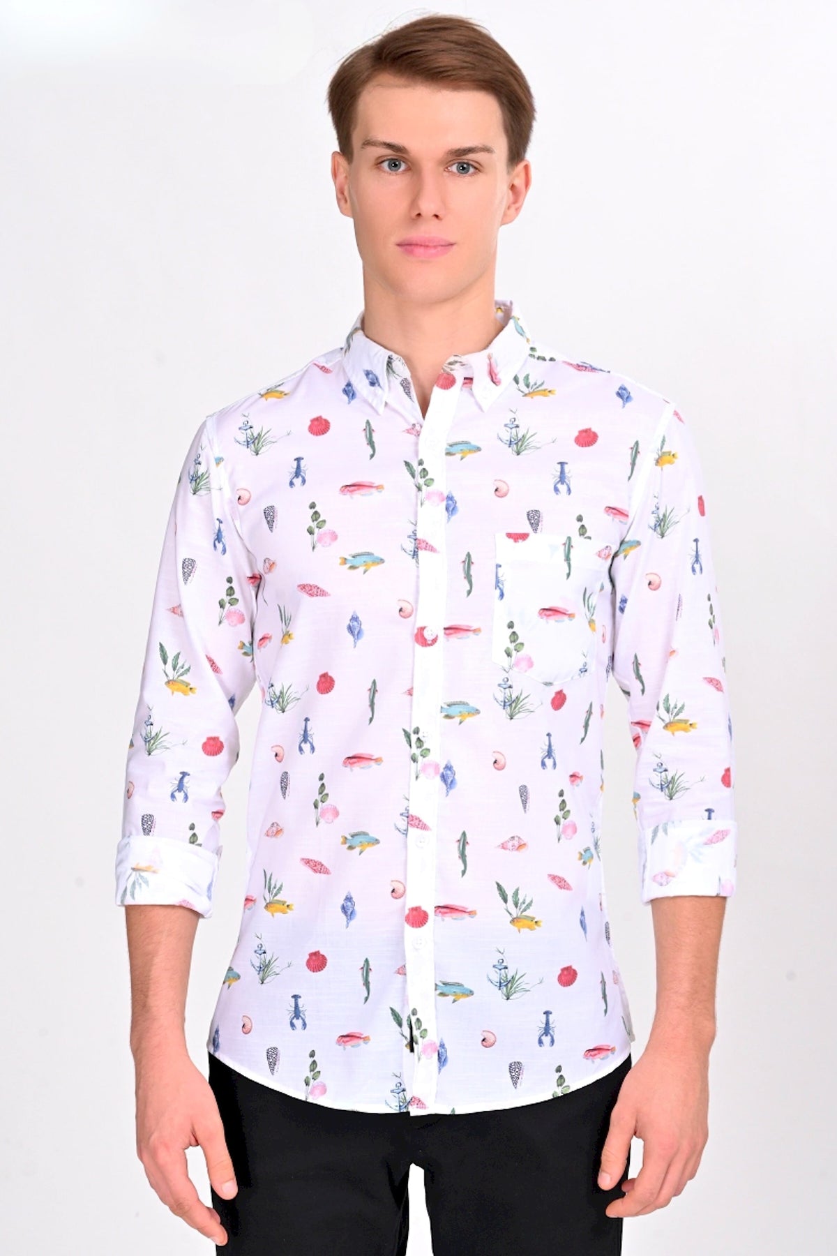 Oliver Multicolor Printed Shirt