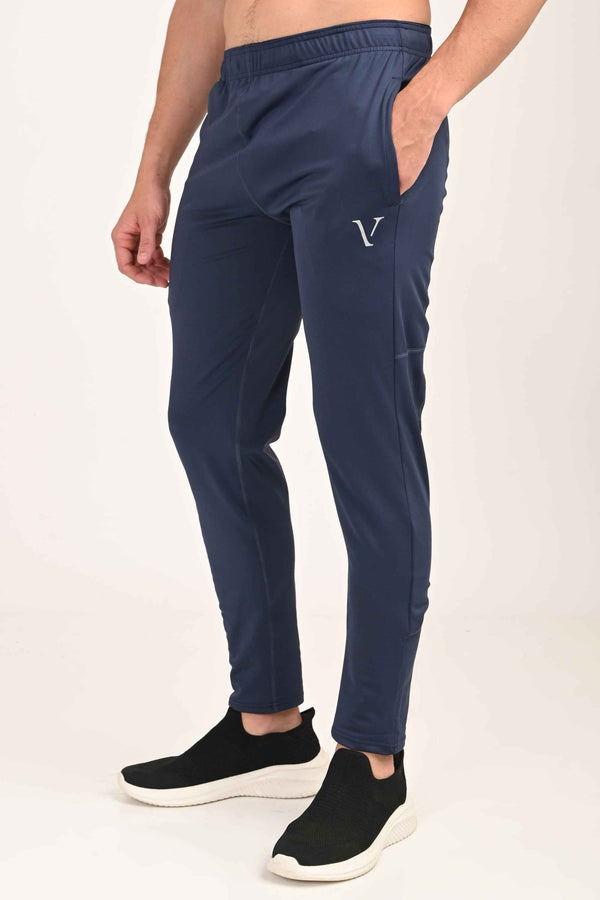 Active Stretch Track Pants - Blue (image 2)