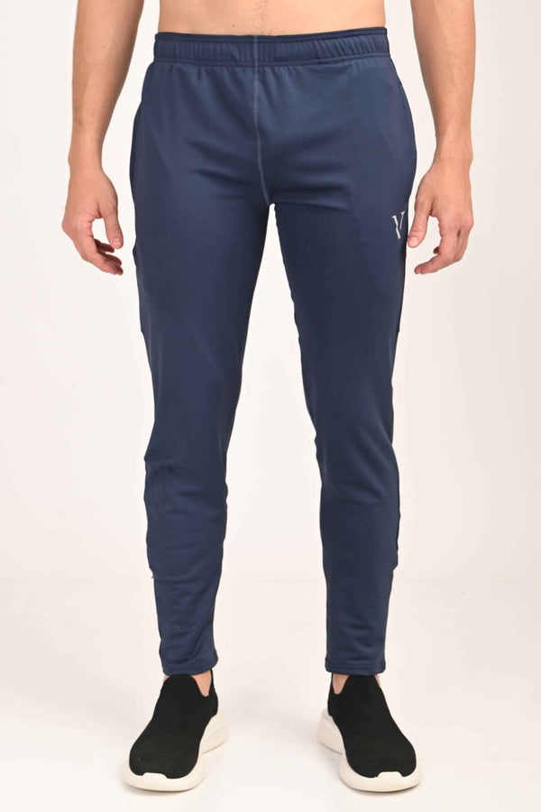 Active Stretch Track Pants - Blue (image 1)
