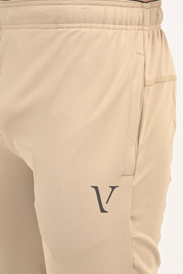 Active Stretch Track Pants - Beige (image 4)