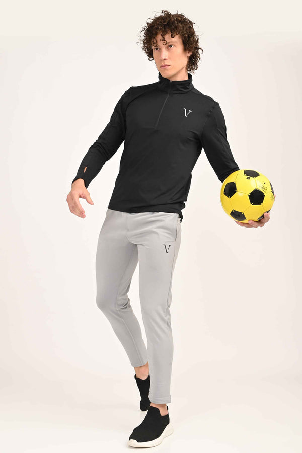Active Stretch Track Pants - Light Grey alternate view