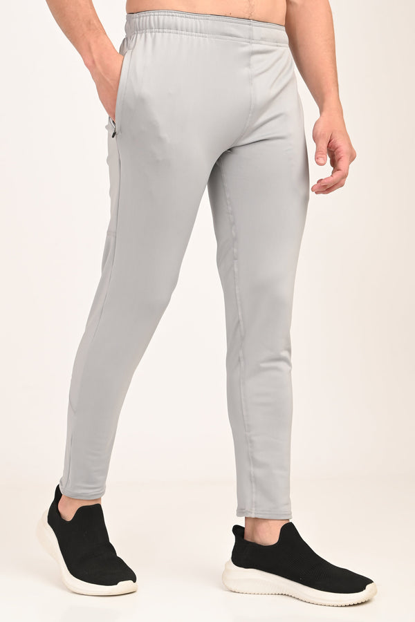 Active Stretch Track Pants - Light Grey (image 4)