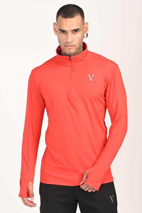 Performance Training T-Shirt - Coral Red (image 6)
