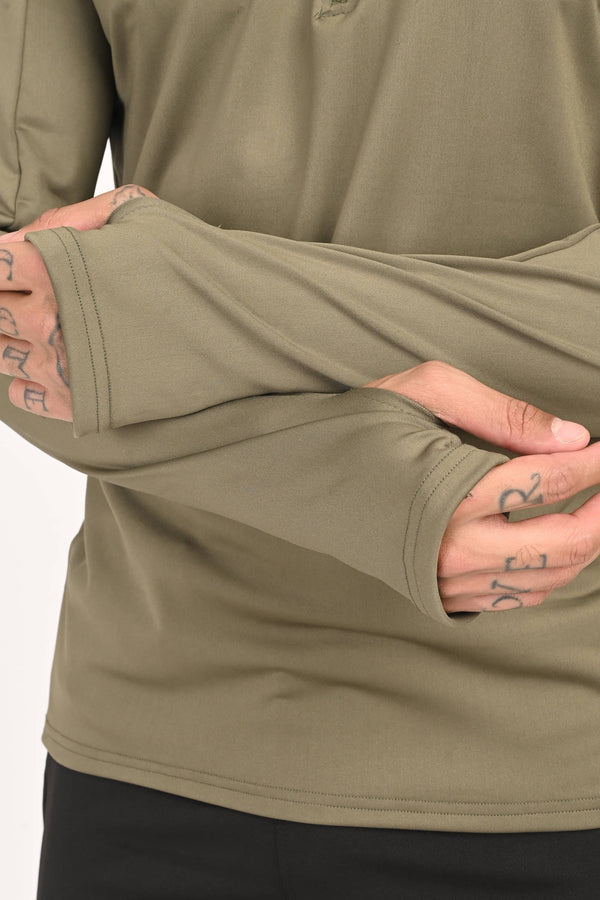 Performance Training T-Shirt - Olive Green (image 2)