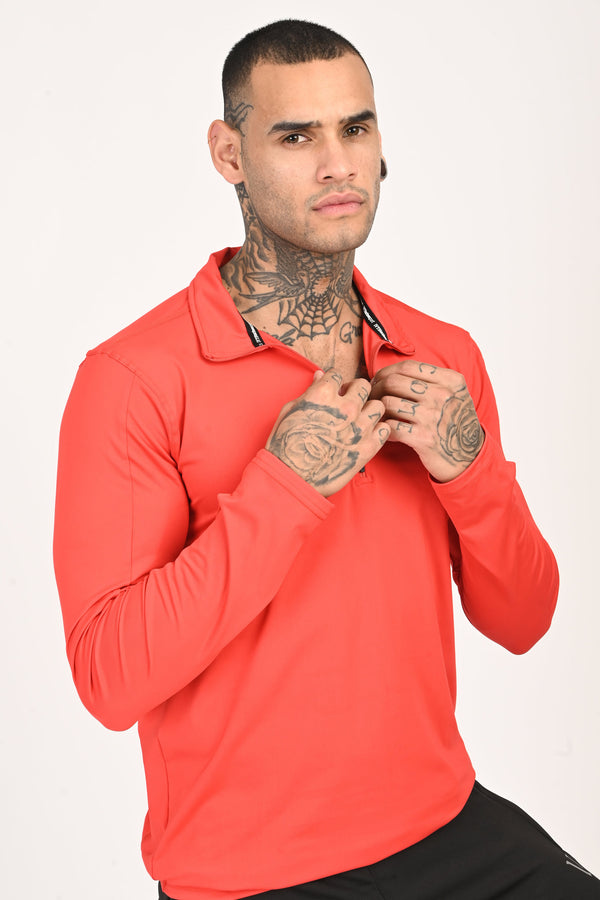 Performance Training T-Shirt - Coral Red (image 2)