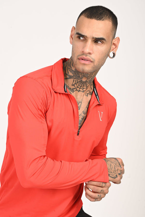 Performance Training T-Shirt - Coral Red (image 3)