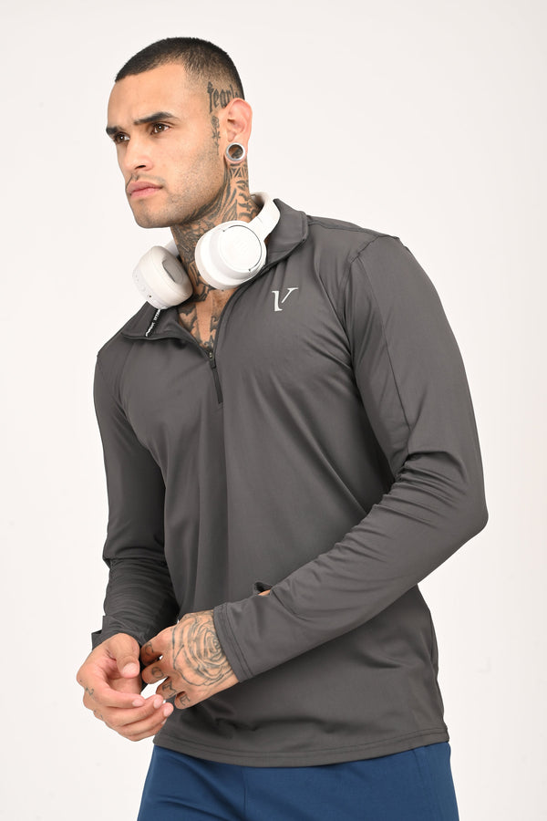 Performance Training T-Shirt - Charcoal Grey (image 1)