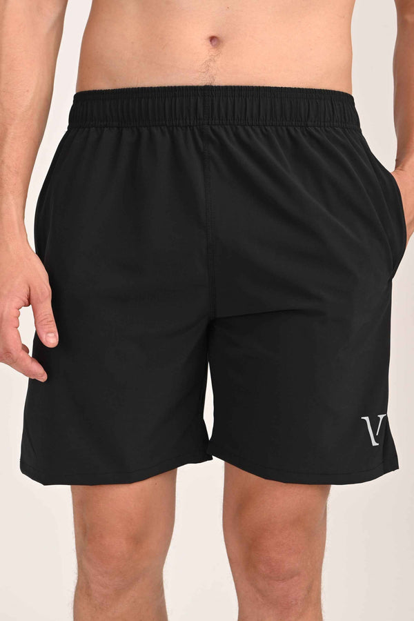 IVYN Performance Training Shorts – Activewear - Jet Black (image 1)