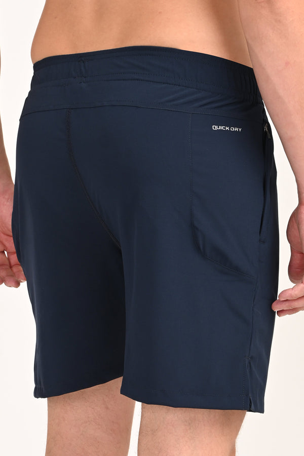IVYN Performance Training Shorts – Activewear - Navy Blue (image 3)