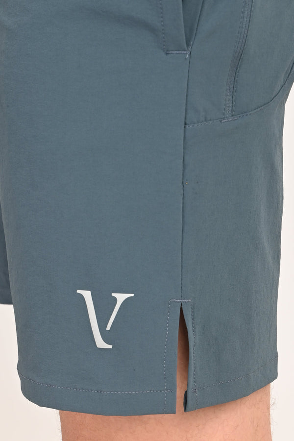 IVYN Performance Training Shorts – Activewear - Storm Blue (image 3)