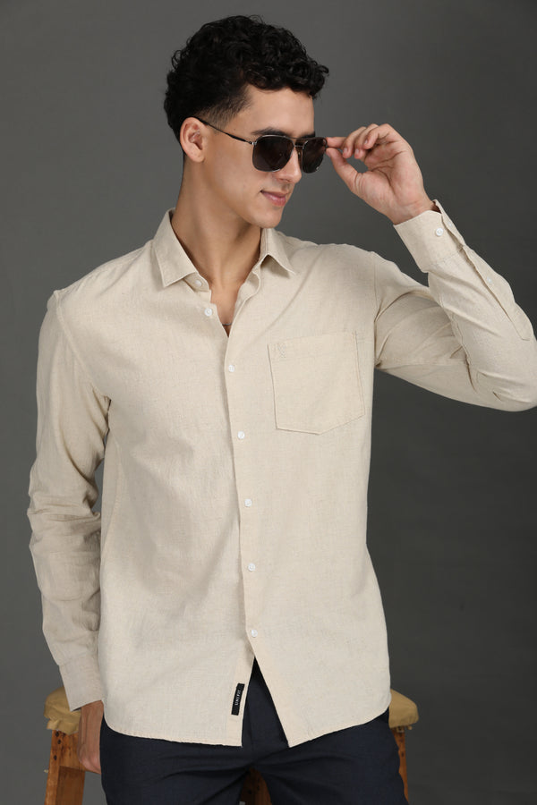 Linen Full Sleeves Shirt — view 5