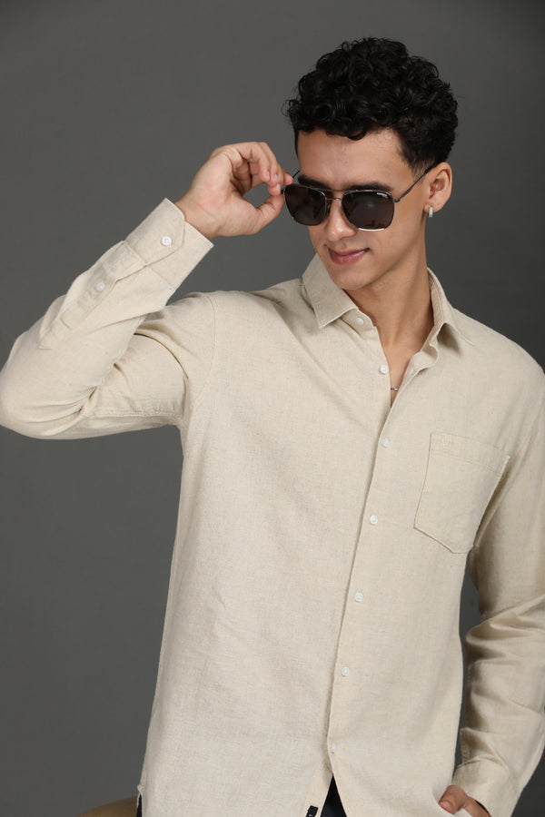 Linen Full Sleeves Shirt — view 4