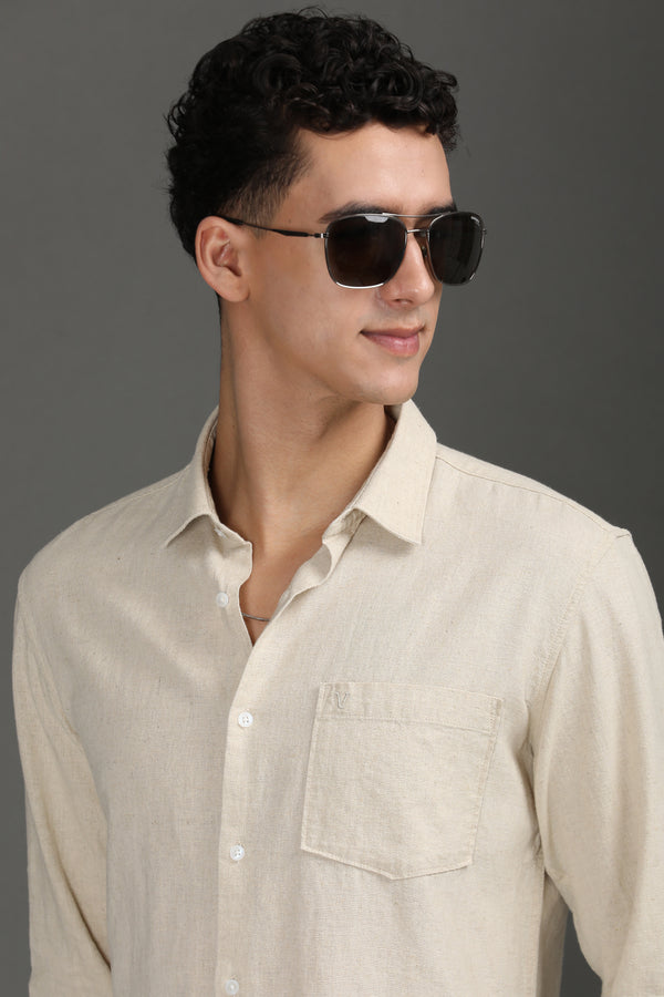 Linen Full Sleeves Shirt — view 3