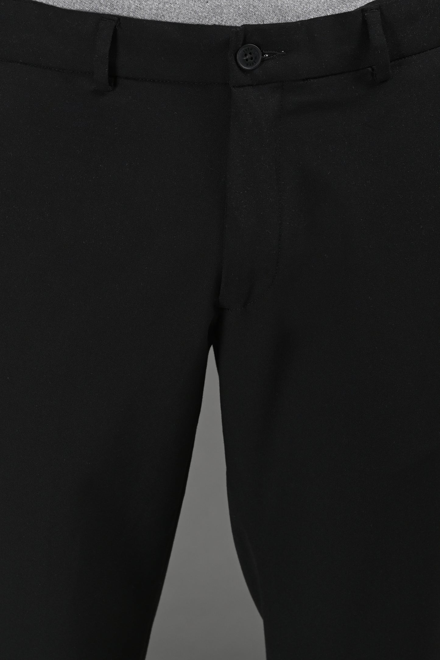 Omniwear Automatic Series – Jet Black Ankle Fit 4-Way Stretch Trousers