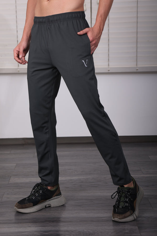 GREY TRACK PANT - IVYN