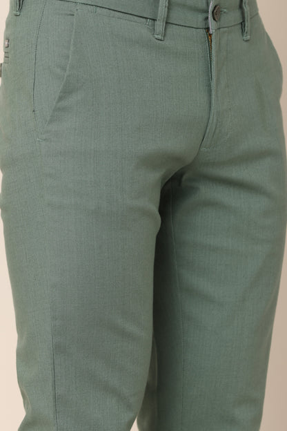 AirFlex Green Cotton Pants - IVYN