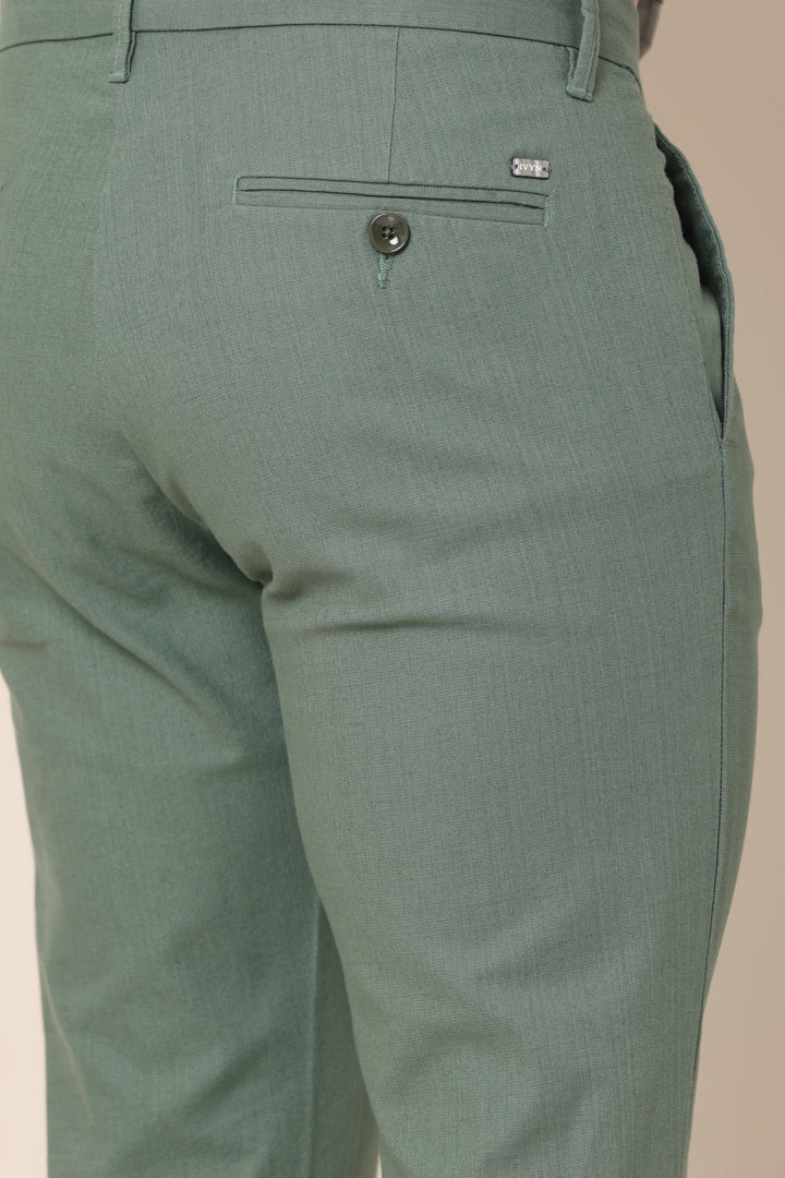 AirFlex Green Cotton Pants - IVYN