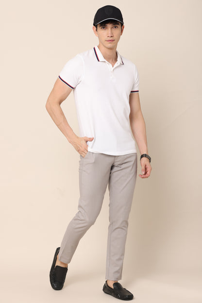 AirFlex Grey Cotton Pants - IVYN