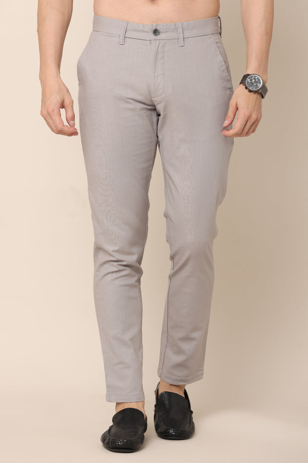 AirFlex Grey Cotton Pants - IVYN