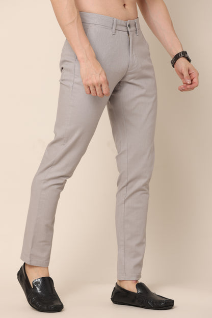 AirFlex Grey Cotton Pants - IVYN