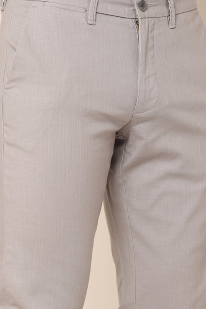 AirFlex Grey Cotton Pants - IVYN