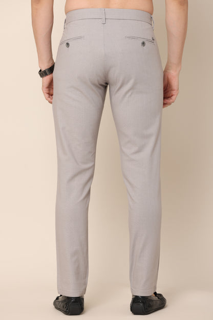 AirFlex Grey Cotton Pants - IVYN