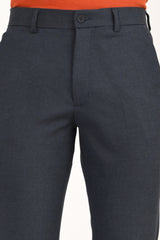 Steel Blue – Ultra Slim Fit 4-Way Stretch Formal Trouser - IVYN