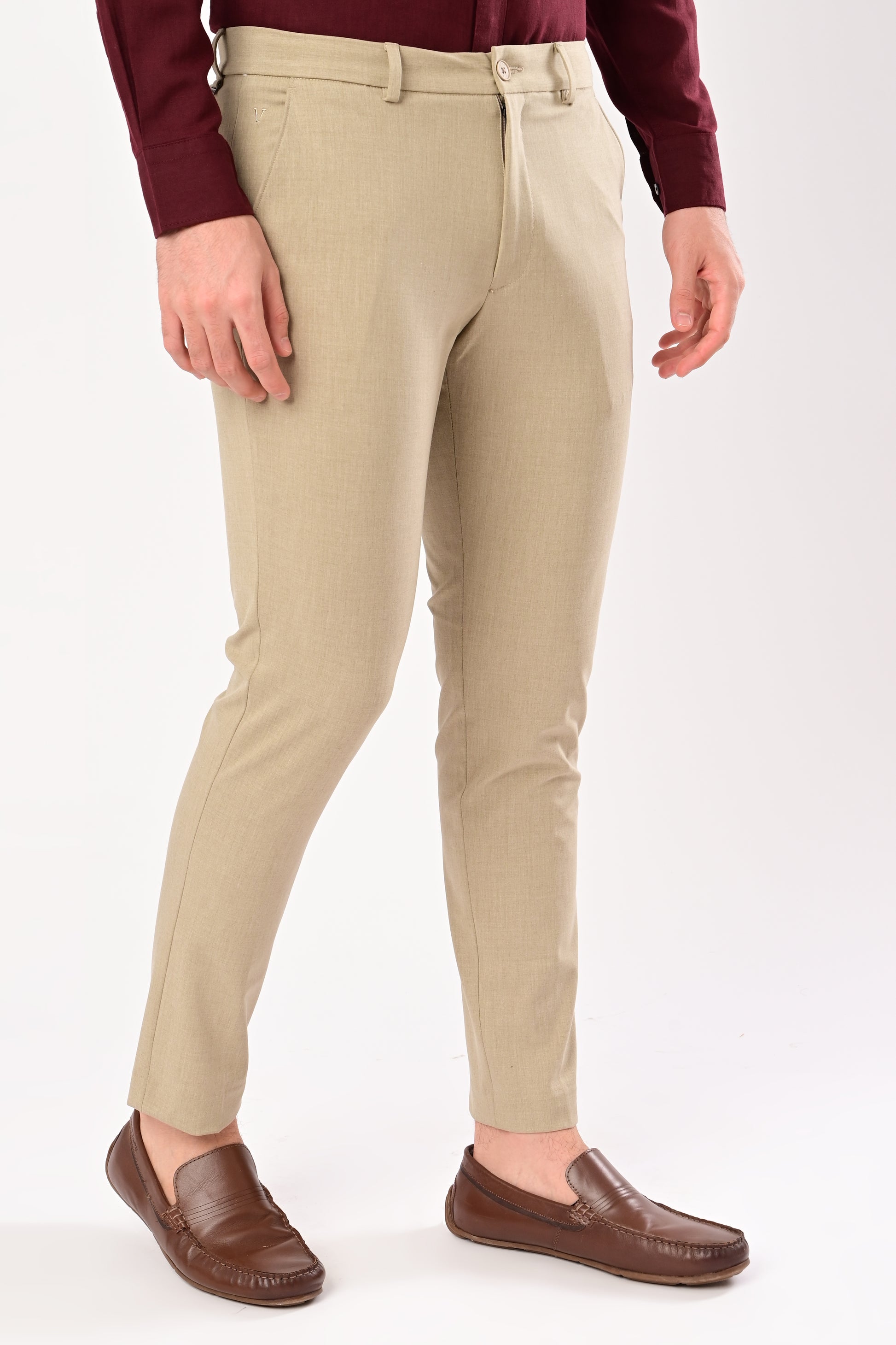 Ankle-Fit Stretch Trouser - IVYN