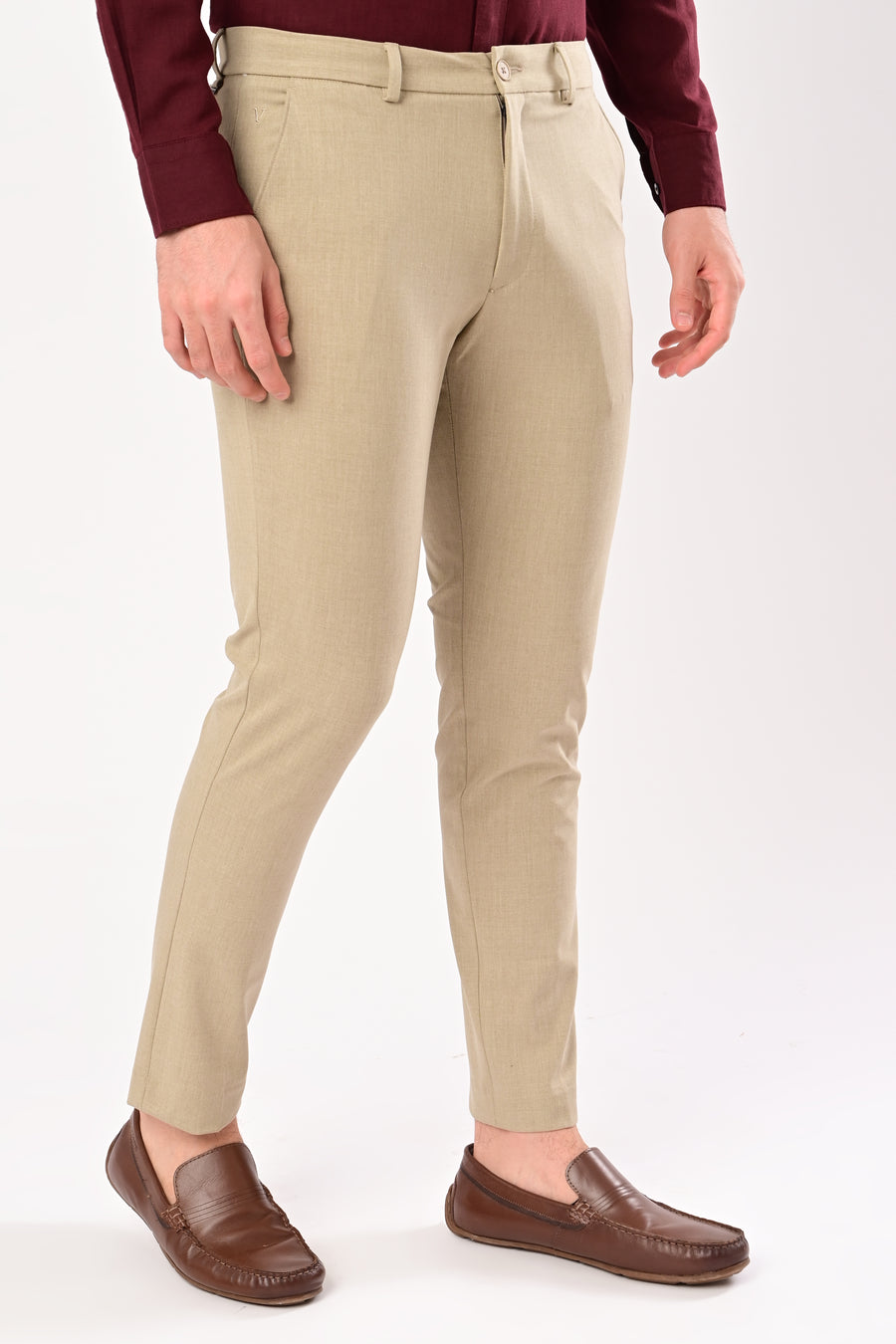 Ankle-Fit Stretch Trouser - IVYN