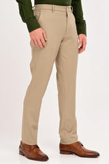 Regent Tailored Trousers — Mushroom Taupe