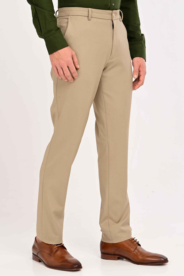 Regent Tailored Trousers — Mushroom Taupe (image 3)