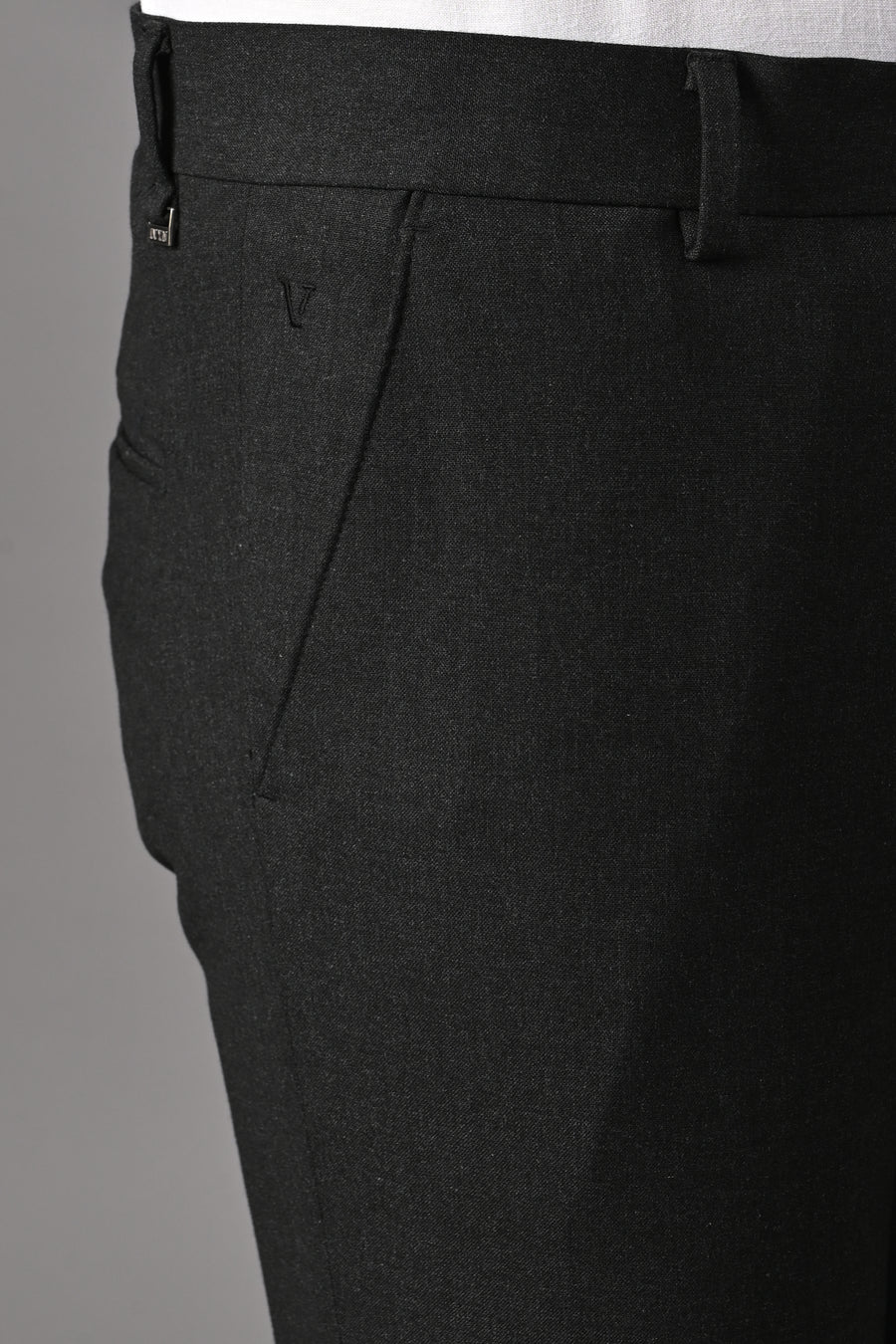 Mélange Charcoal Black