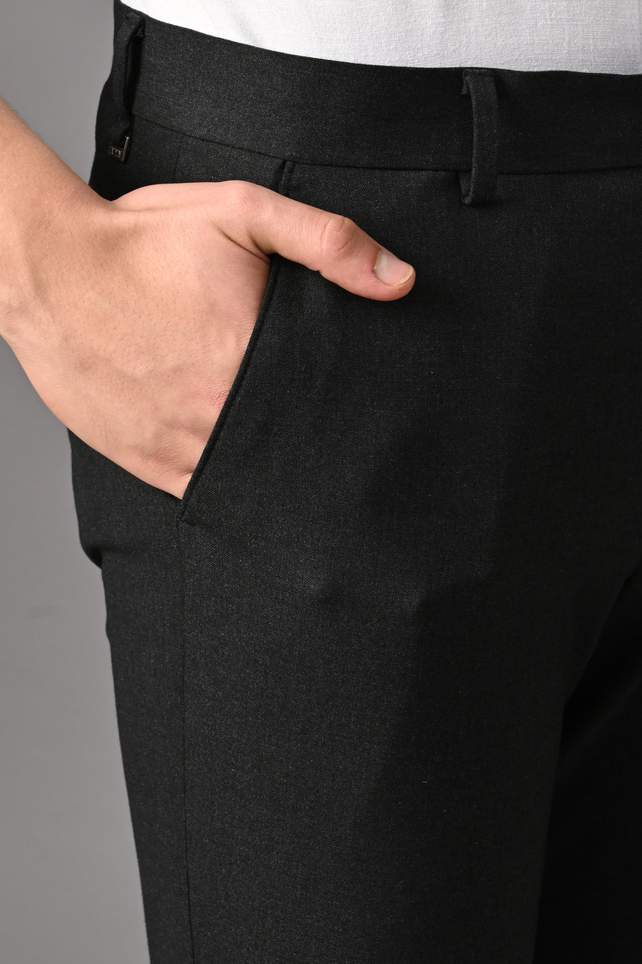 Mélange Charcoal Black