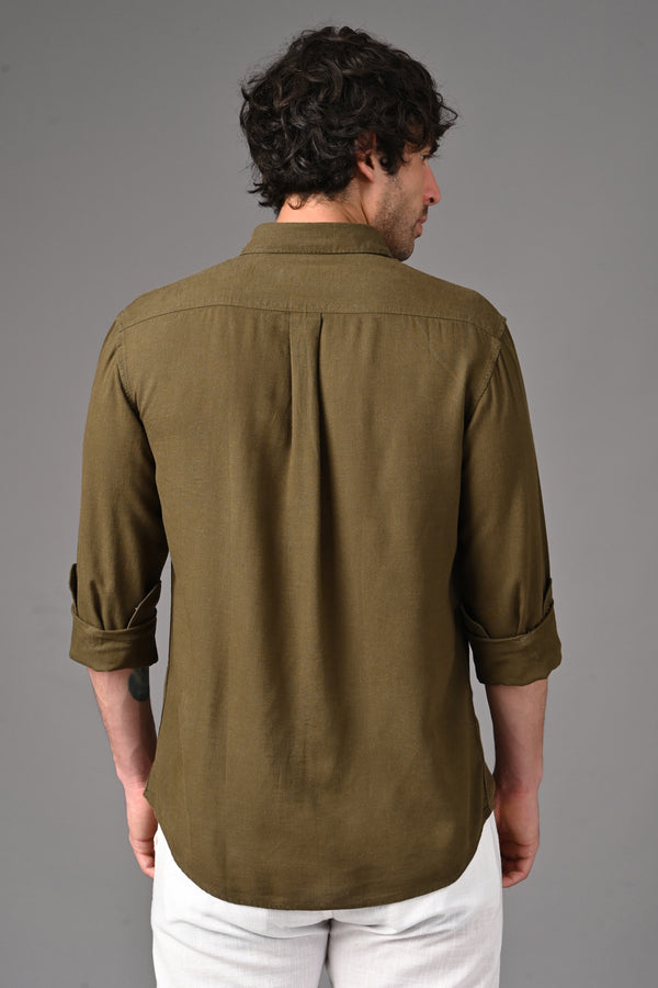 Linen Full Sleeves Shirt — view 37