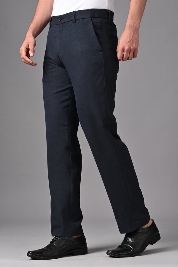 Straight Fit 4-Way Stretch - Charcoal Black Mélange (image 2)