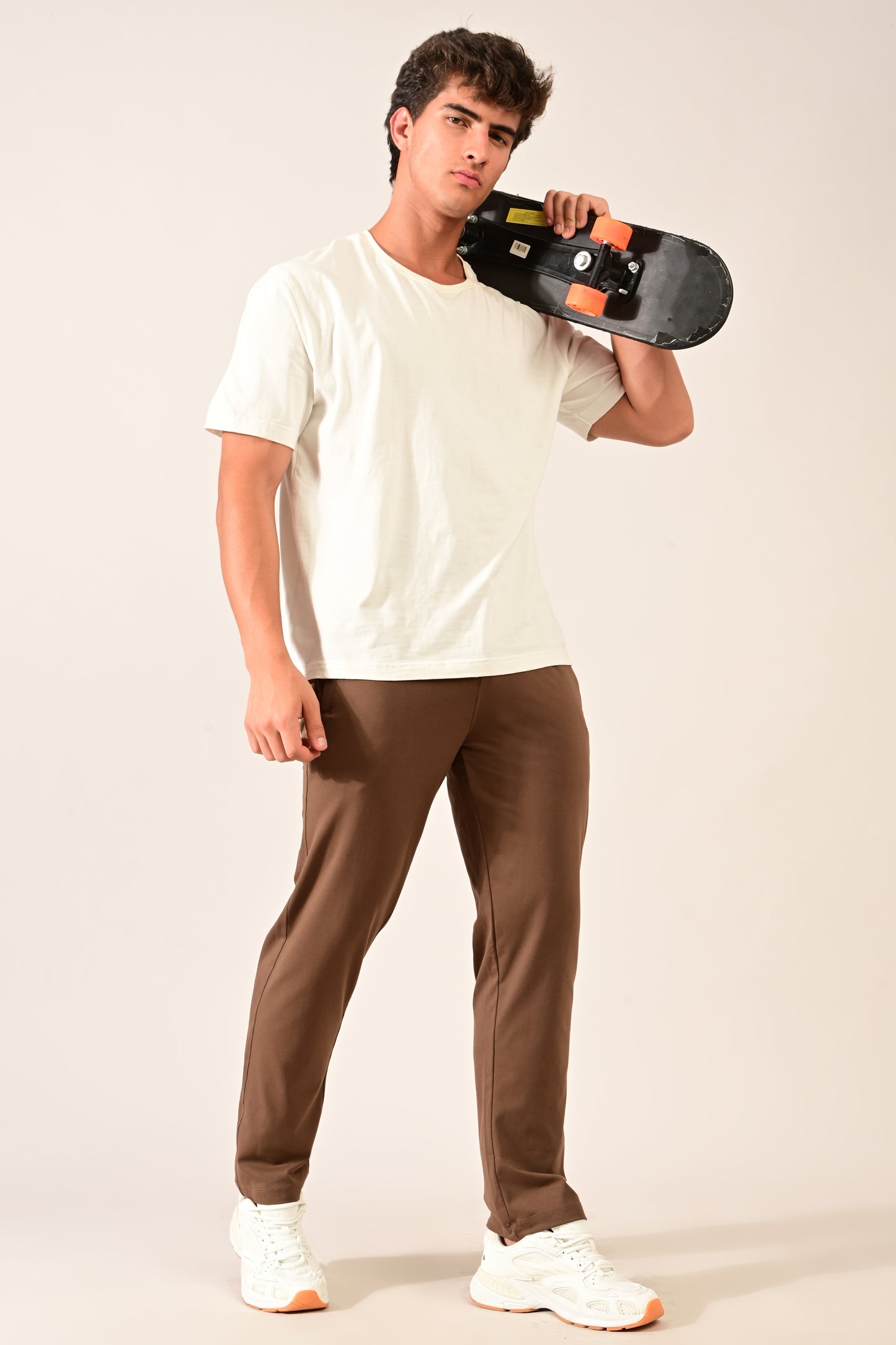 IVYN 4-Way Stretch Cotton Track Pants – Slim Fit - IVYN