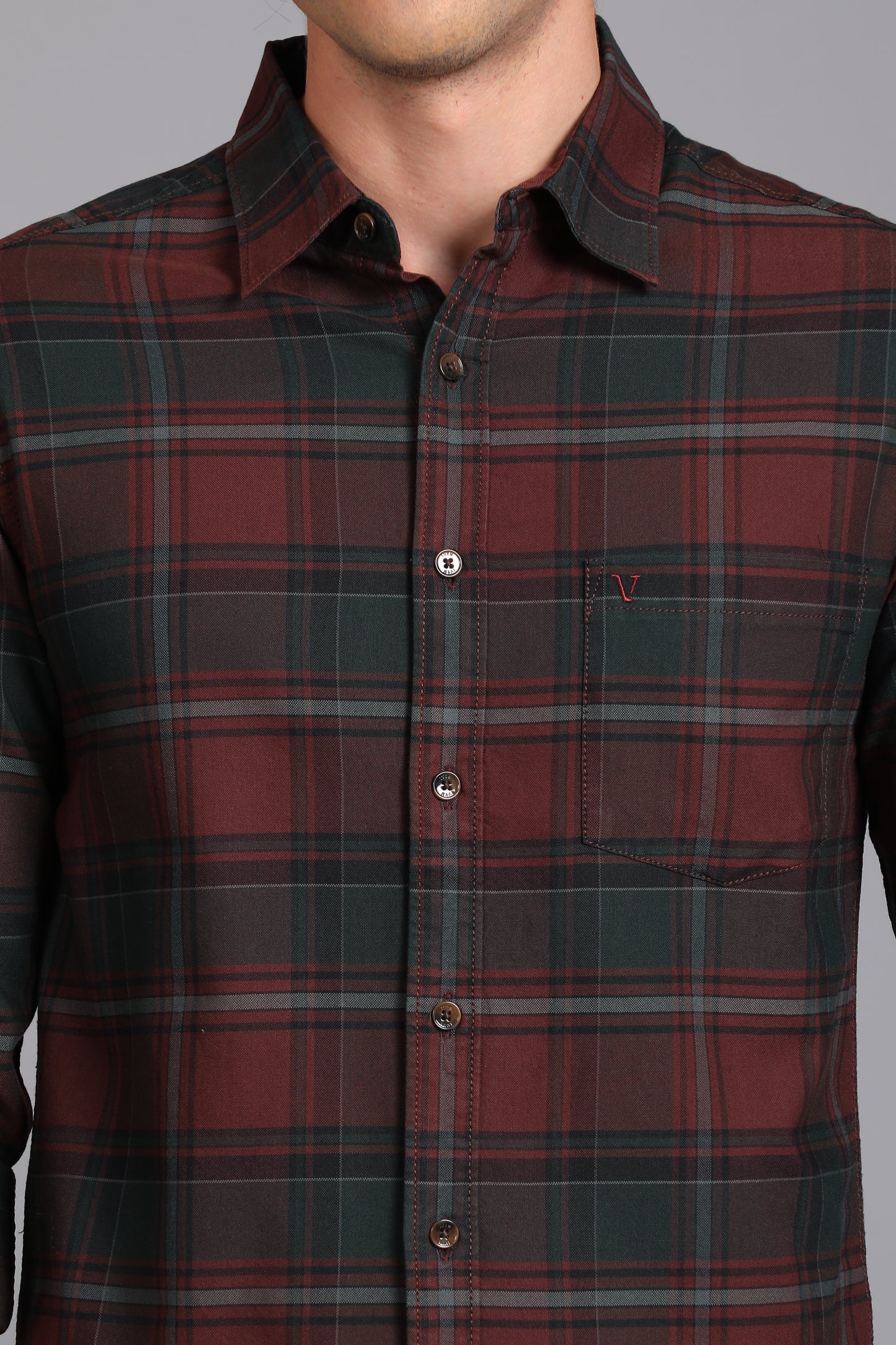 Maroon & Forest Green