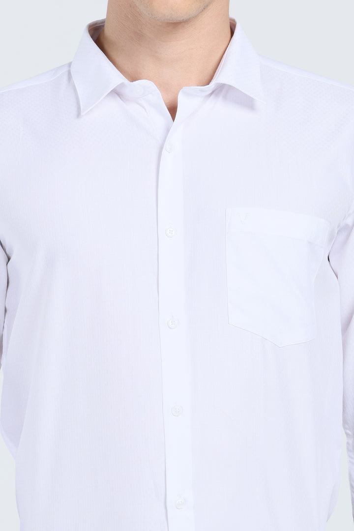 Urbane Slim Fit Formal Shirt in Pure Cotton - IVYN