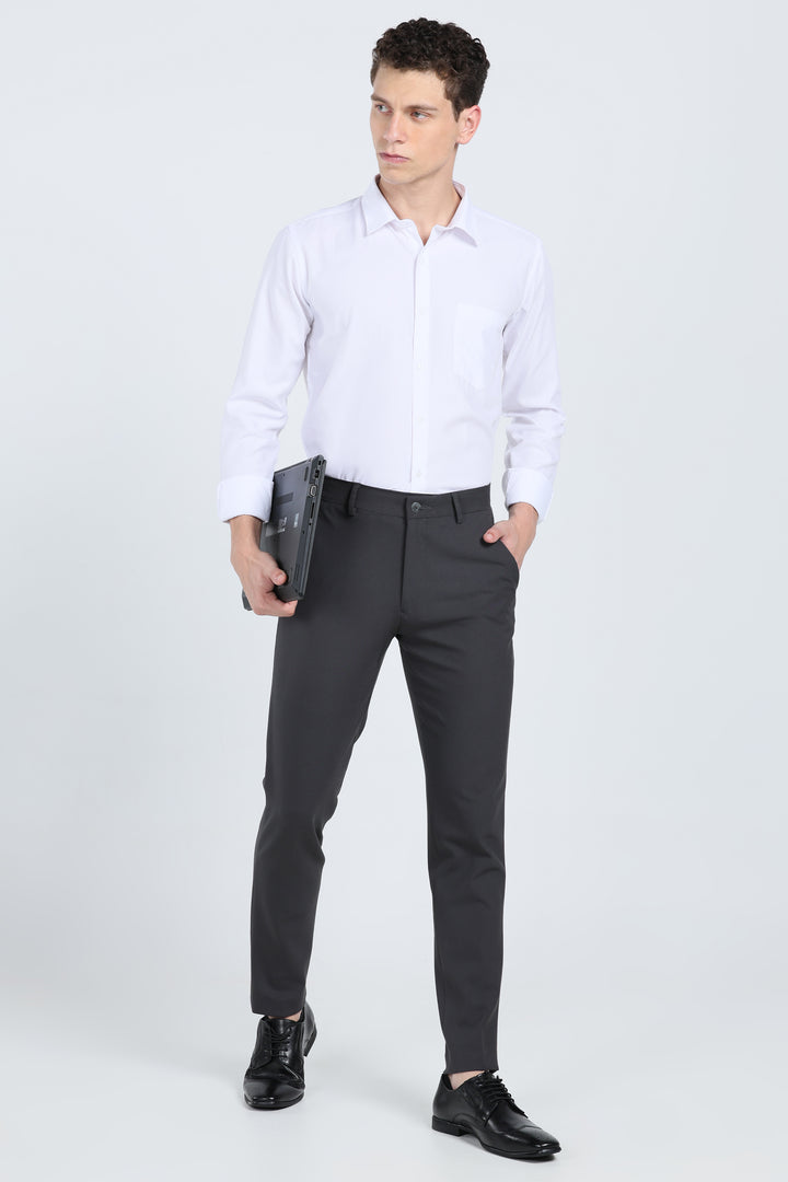 Ebon Black Formal Pants - IVYN